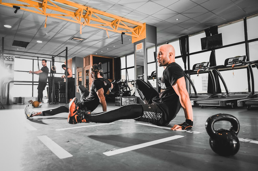 group fitness and nutrition session